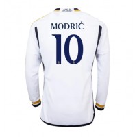 Koszulka piłkarska Real Madrid Luka Modric #10 Strój Domowy 2023-24 tanio Długi Rękaw